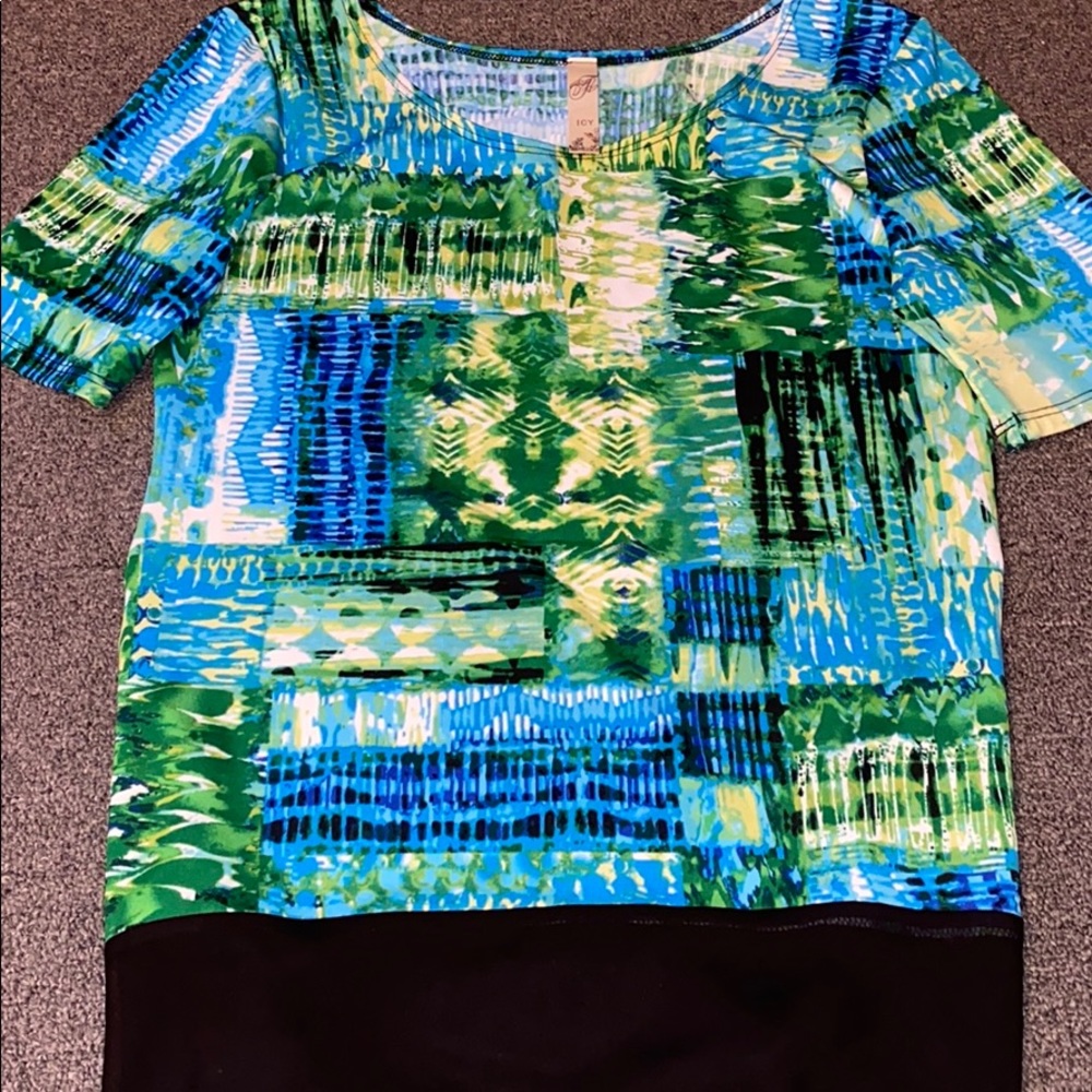 Green shirt